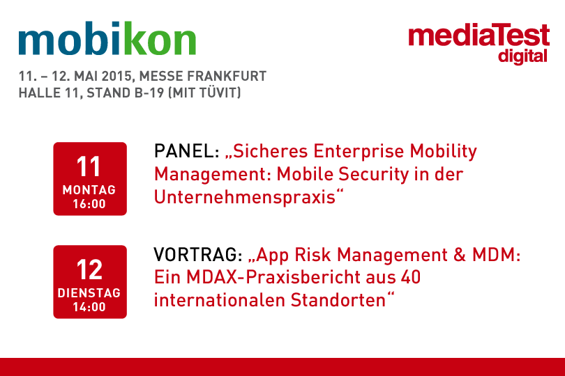 APPVISORYnews's tweet photo. Wir klären auf der @Mobikonexpo über den sicheren Unternehmenseinsatz von Apps auf. http://t.co/HkANeZJvXq http://t.co/dHkWIkHnc2