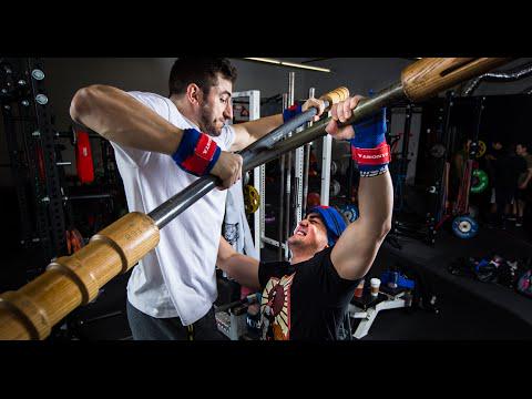 feeling52fit's tweet image. 315lb MAX Rep Bench Press Challenge (Ft. Silent Mike vs Omar Isuf) vid.staged.com/W1pp #staged
