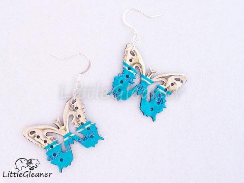 LittleGleaner's tweet photo. https://t.co/34kMCKPYji Butterfly earrings made from beer can #upcycled #earrings #giftforher #butterfly #beer #can http://t.co/HJtPVnKCXi