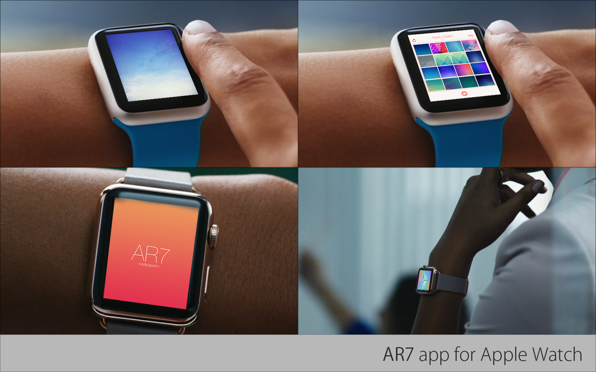 AR72014's tweet photo. #AR7app #concept designed for #AppleWatch !!
Produced By @AR72014 http://t.co/v7iH8at39r