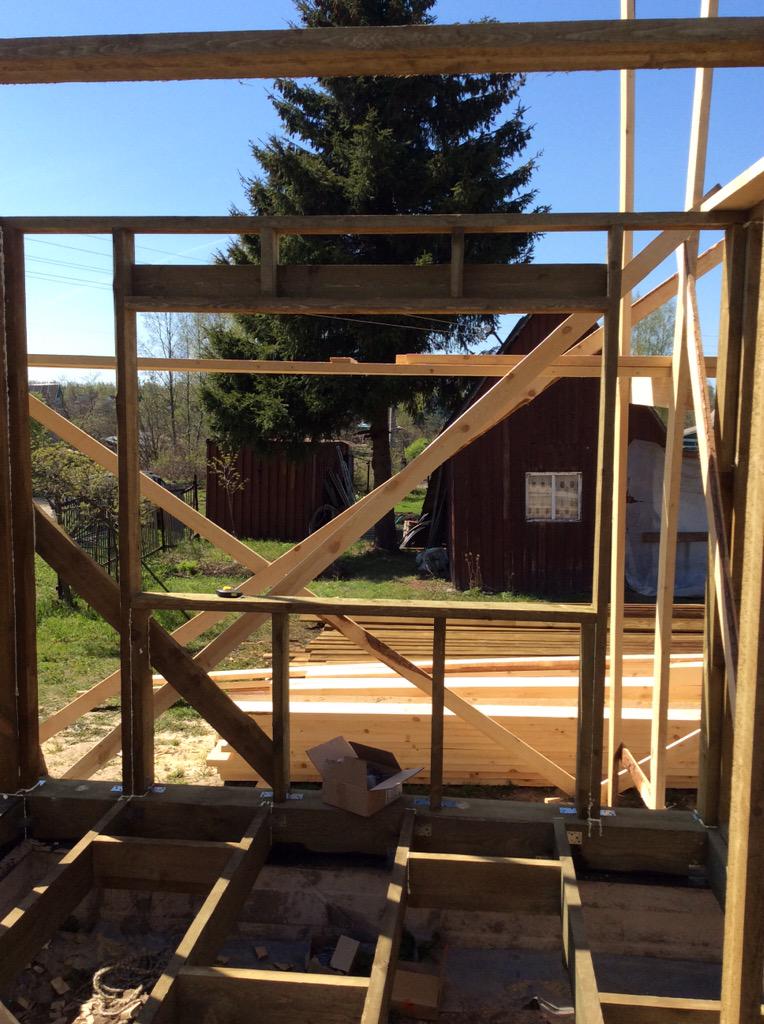 Новый объект. #каркасныйдом #каркас #деревянный #строимдом #снурдом