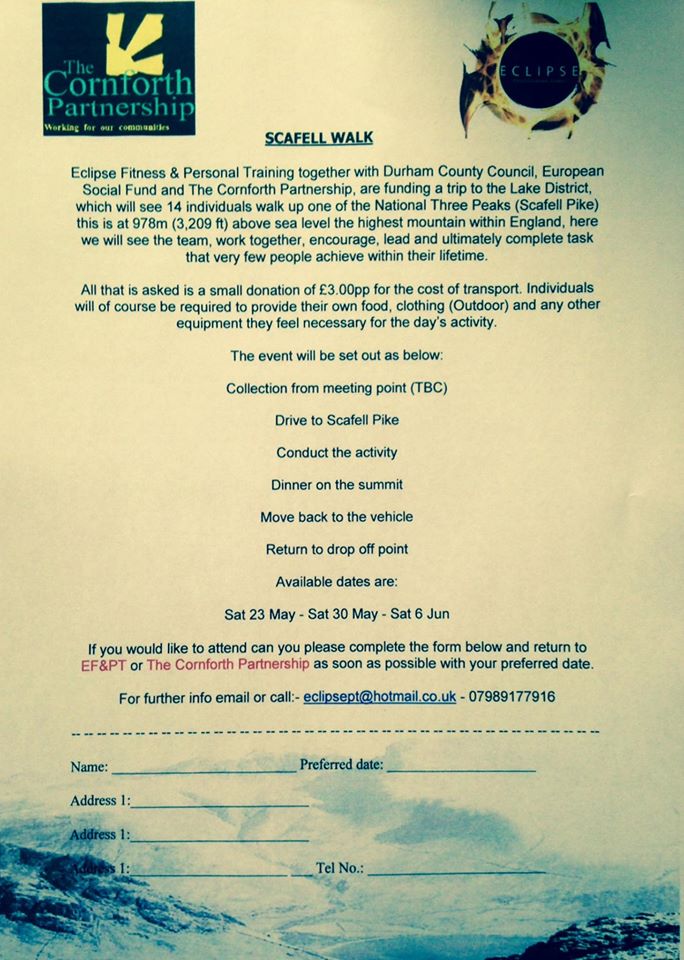 cornforthhouse's tweet image. We've teamed up with Eclipse Fitness &amp;amp; Personal Training to offer this fantastic opportunity! #SIgnUpQuick