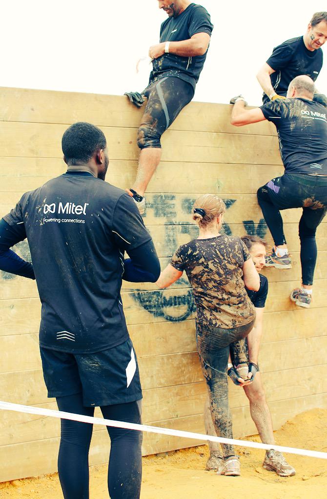 Mitel_FR's tweet photo. Bravo à la team @Mitel_FR du @TheMudDay Paris #mitelonthemove http://t.co/OEuU7fGpMa