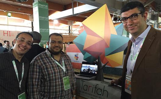 stepconference's tweet image. One of #Step2015 startups @ta3rifah featured on @WamdaME ! bit.ly/1J5npqU