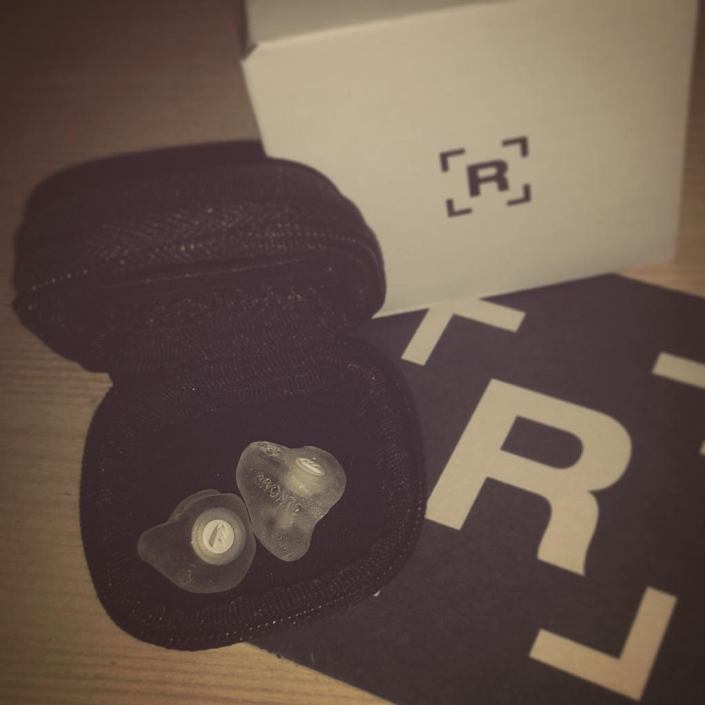 So happy with my #customearphones from @readaudio! They've got my name on too! #nomoreringingears #musician #perfect