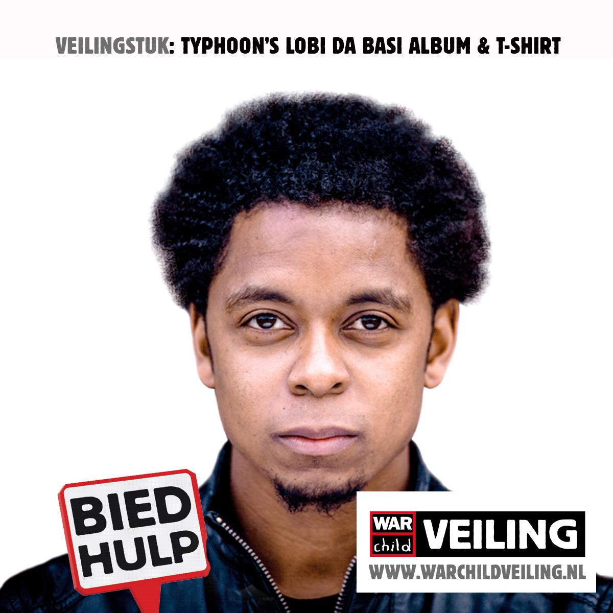 WarChild_NL's tweet photo. Nog maar 2 dagen en dan loopt de http://t.co/E006gsrufe af! Nu onder de hamer: cd en T-shirt @typhoon! #biedhulp http://t.co/M2ic3B2Fx6