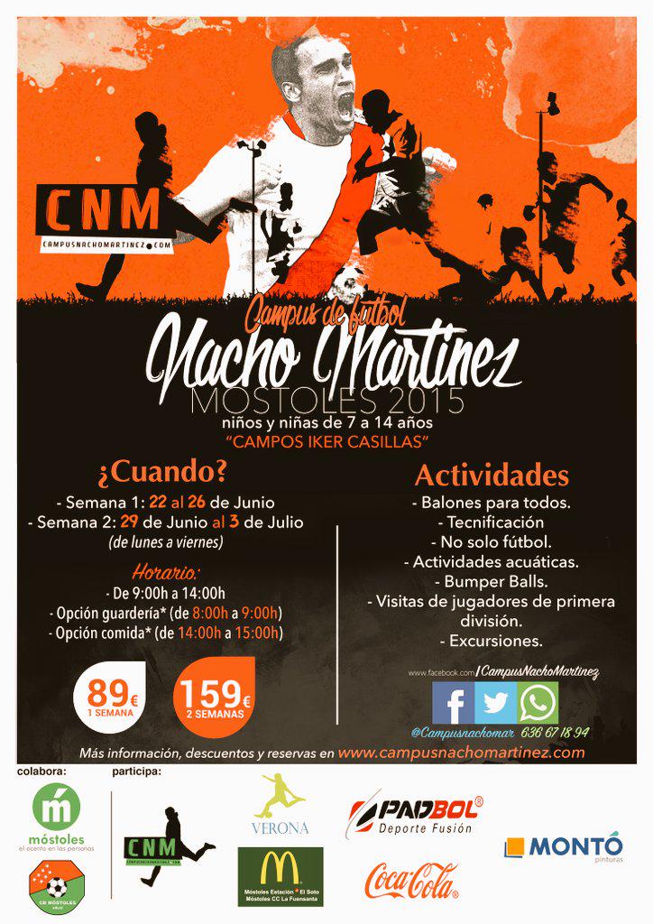 CampusNachoMar's tweet photo. ¡¡¡YA ESTA AQUI!!!
I CAMPUS NACHO MARTINEZ
¿A QUE ESPERAS PARA APUNTARTE?
Visita nuestra web: http://t.co/e3VnhTIZJp http://t.co/pfC3Wn9rxN