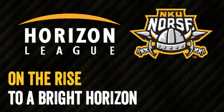 NKUNorse's tweet photo. NKU accepts an invitation to join the @HorizonLeague for 2015-16 season! #NorseUp #OnTheRise http://t.co/8JNCExAKMN http://t.co/oGXsZViomw