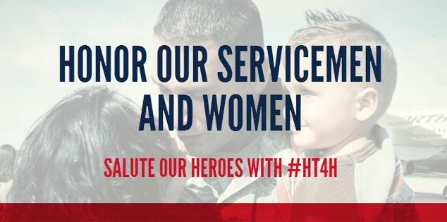 RTX_News's tweet photo. In honor of Military Appreciation Month, give a shout out to your friends &amp; family in the military with #HT4H! http://t.co/MYxubXV2UF