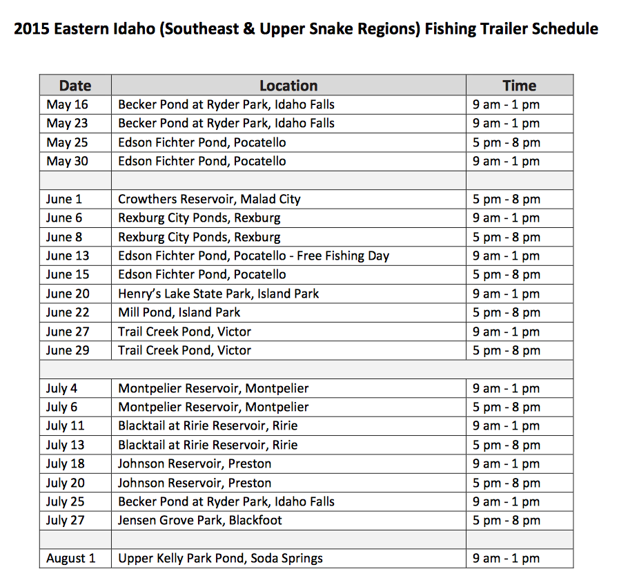 idfgUpperSnake's tweet photo. #Idaho #Fish and Game's "Take Me #Fishing" trailers travel east. http://t.co/lX9uXl2ztx http://t.co/Zap46aWj0y