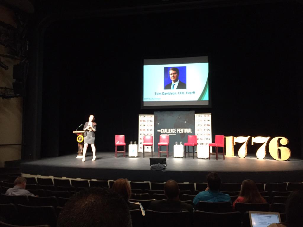 allisonwachtel's tweet photo. .@mjmadda kicks off panel on the maturing evolution of the #k12 innovator @MiekaWick @CityBridgeFdn #1776Challenge http://t.co/Y539GFKwBr