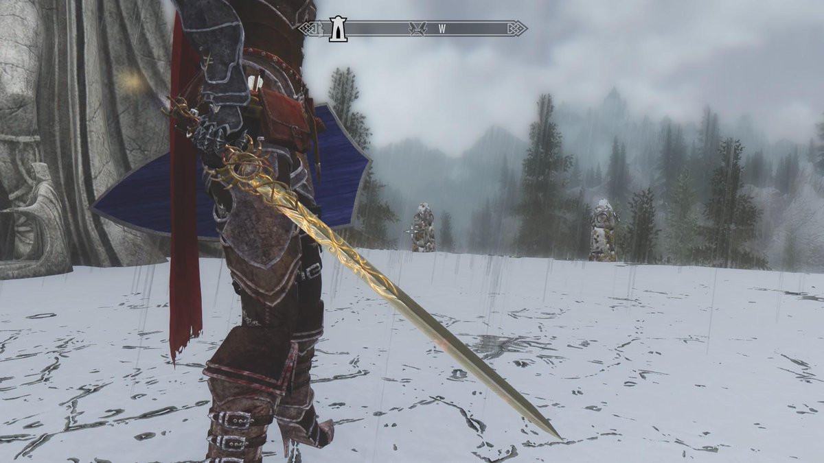 O Xrhsths ふじもん Sto Twitter で Hybrids Vicious Weapon Pack For Skyrim という ドーンブレイカーのリプレイスmodを入れてみたけど なかなかいいデザインｗまさに女神が勇者に授ける剣的なアレ Http T Co Ryyhkhsbp5