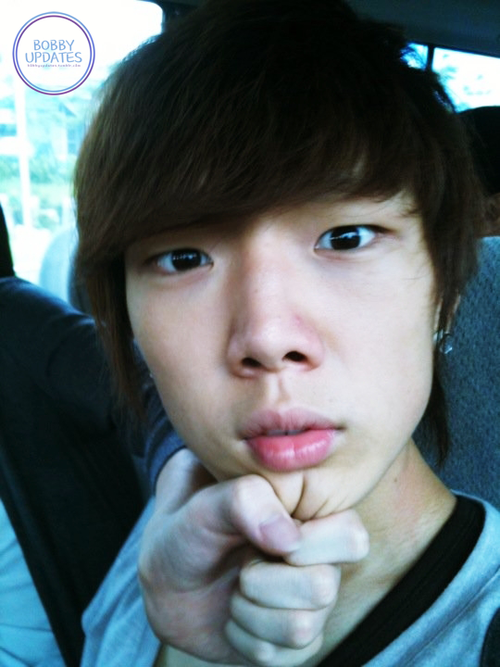 stay_withhanbin's tweet photo. predebut babiyaa~ @helloimysgf #IKON #BOBBY #babi #SWHgame http://t.co/IksOyLhvK3