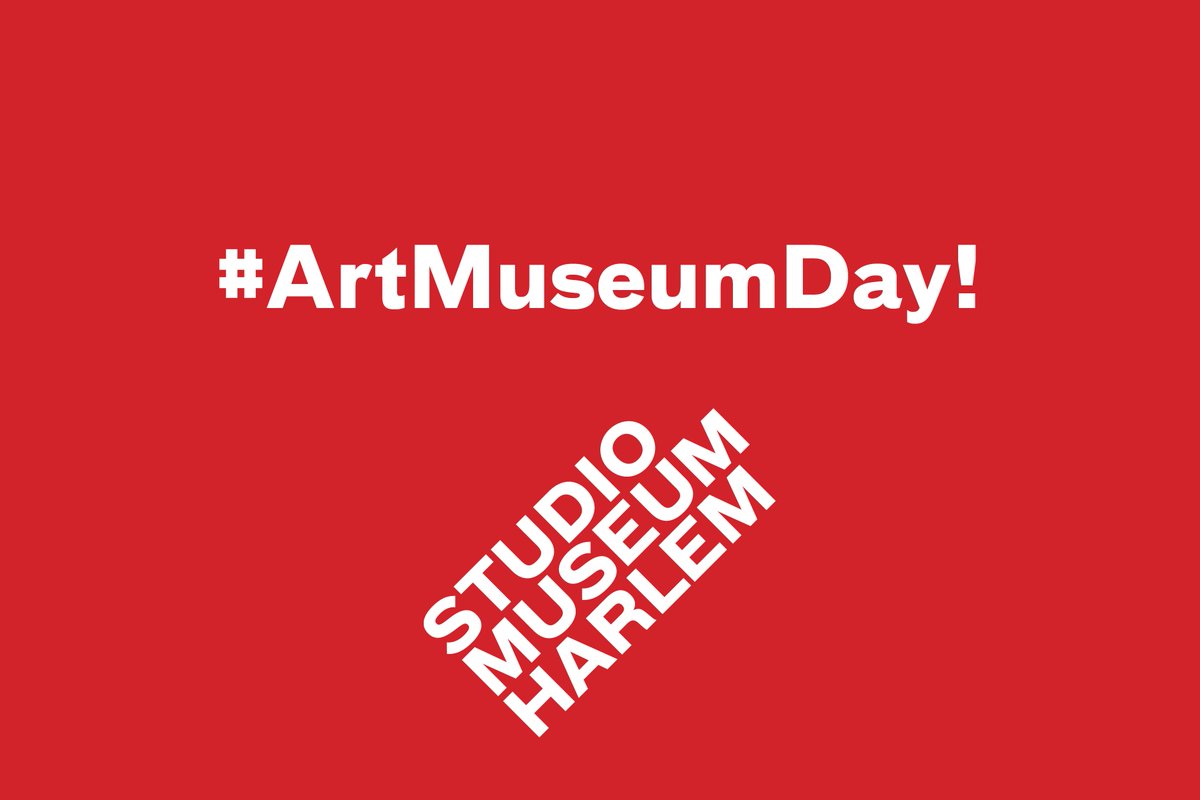 studiomuseum's tweet photo. Mark your calendars! #ArtMuseumDay is Sunday! #FreeAdmission #StoreDiscounts #FreePrograms http://t.co/eqXrTIMTq0 http://t.co/AQVxyAyEB2