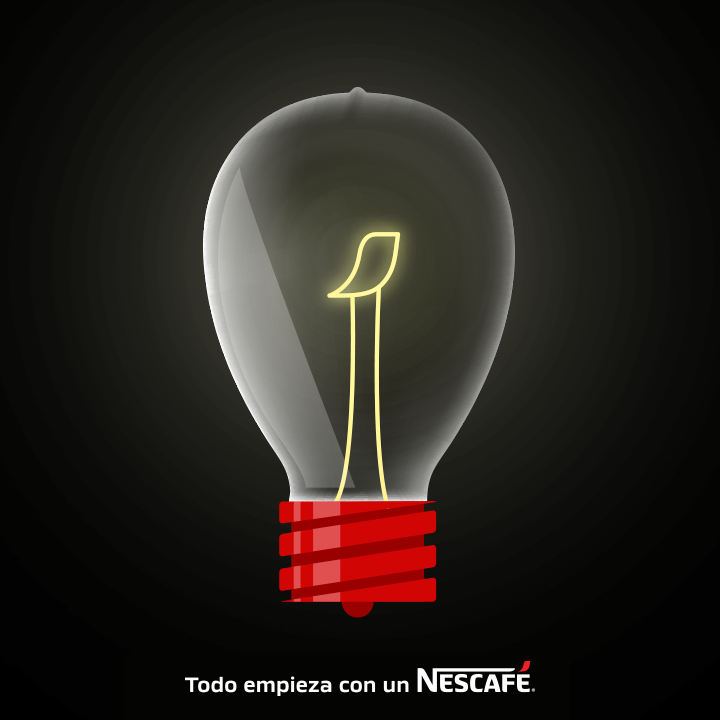 Para tener una buena idea, ¡primero…! #TodoEmpiezaConUnNescafé