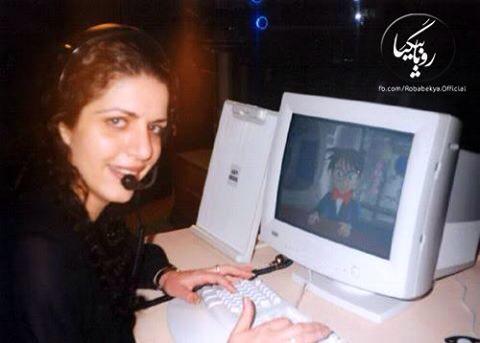 الصوت المبدلج لكونان هي امرأة تدعي امال سعد الدين.