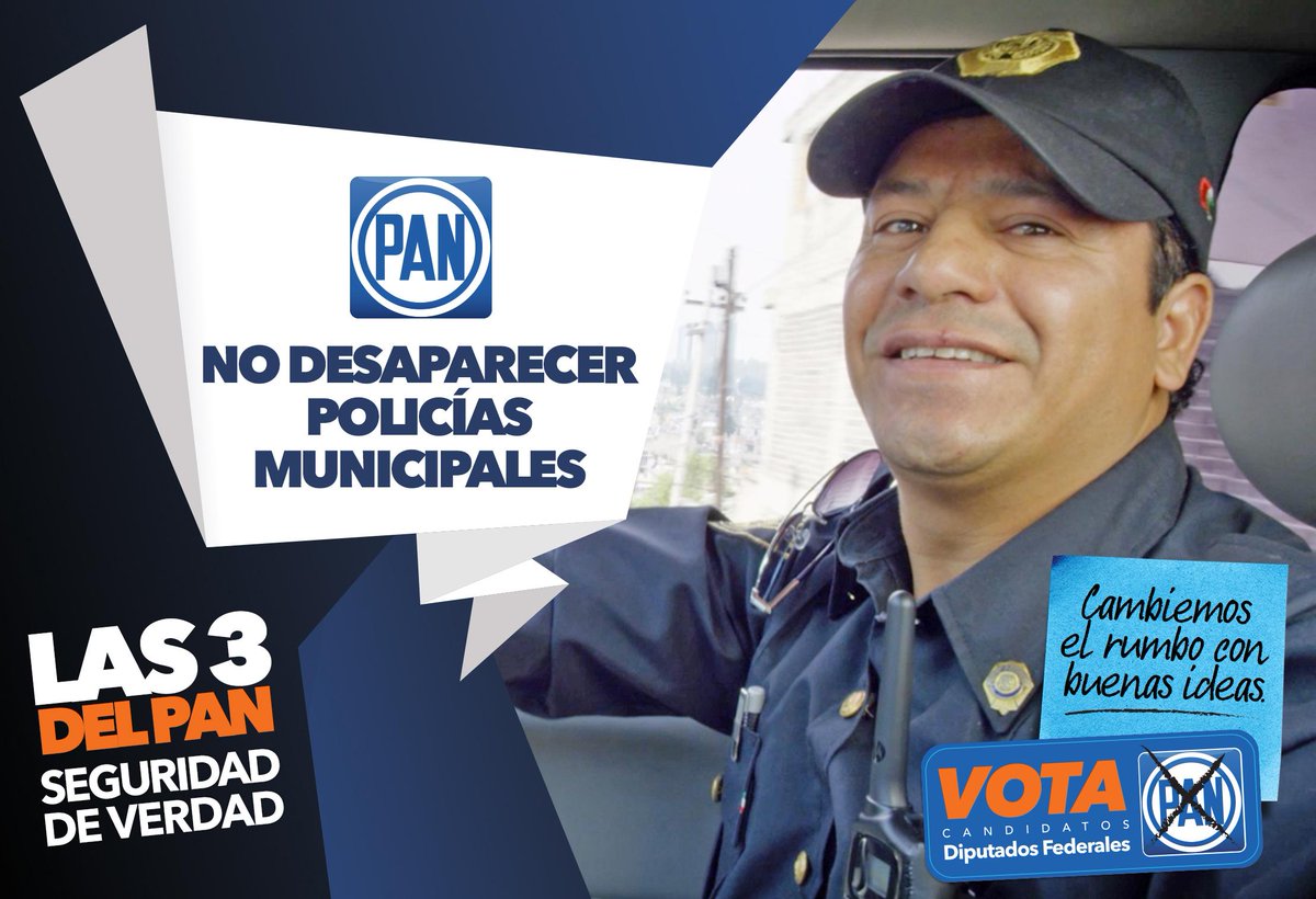 CDEPANVeracruz's tweet photo. Por el bien de las familias, PAN propone 2)No desaparecer a las policías municipales #Las3EnSeguridad http://t.co/ZLs7fQYAWE