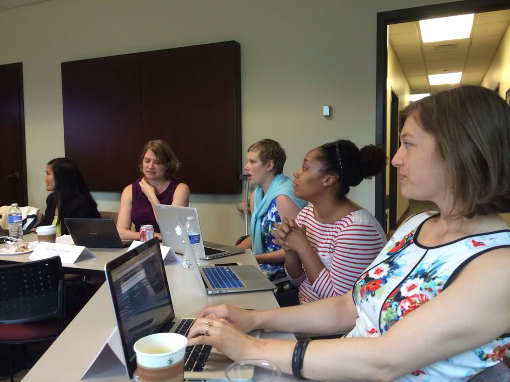 MeganJMyers's tweet photo. Talking about technology we use in the classroom! #vandyDPH http://t.co/xo86Ee0I85