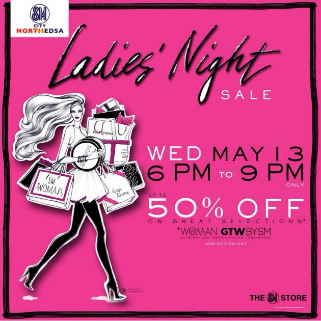 iamrheabue's tweet photo. The news is out! The next #SMLadiesNight will be at SM NORTH EDSA, 6 PM! It's time to shop till you drop, ladies! ;) http://t.co/2UhdbOwEoC