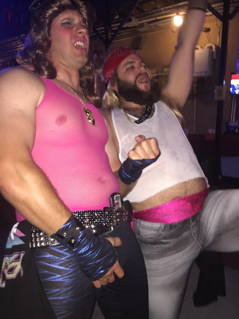 SatansNo1hoe's tweet photo. @Steel_Panther amazing show at Jannus http://t.co/yLIZ4T10FF