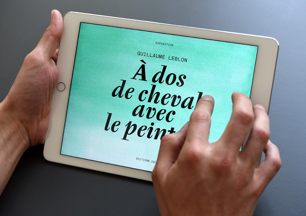 deValencedesign's tweet photo. Pour @IACvilleurbanne première app numérique"leblon IAC". à l'occasion de l'exposition de l'artiste Guillaume Leblon. http://t.co/g0hrsVWJZM