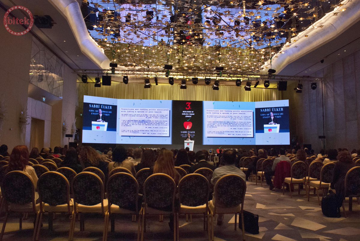 BitekAV's tweet photo. Sabri Ülker Beslenme Zirvesi  #Sabriulkervakfı #beslenme #SÜGAV #bitekAV #Light #Audio #visual #stage @raffleshotels http://t.co/eiB9ccKlRw