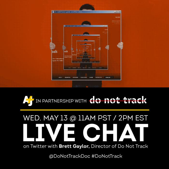thenfb's tweet photo. Join @remixmanifesto on May 13 at 2pm for a Live Chat about #DoNotTrack! Follow along here: @DoNotTrackDoc http://t.co/oeYShIKHDX