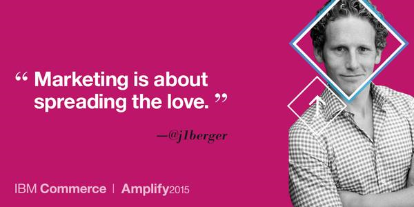 MariaWinans's tweet photo. Hear from @JlBerger on the future of #marketing at #ibmaplify http://t.co/E2gIITQ6Ow http://t.co/EKE6Fzw8iW