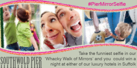 Win a night <a href="/SalthouseHotel/">Salthouse Hotel, Ipswich</a> or <a href="/AngelHotelBury/">The Angel Hotel Bury</a> when you visit <a href="/southwoldpier/">Southwold Pier</a>. For more details bit.ly/PierCompetition
