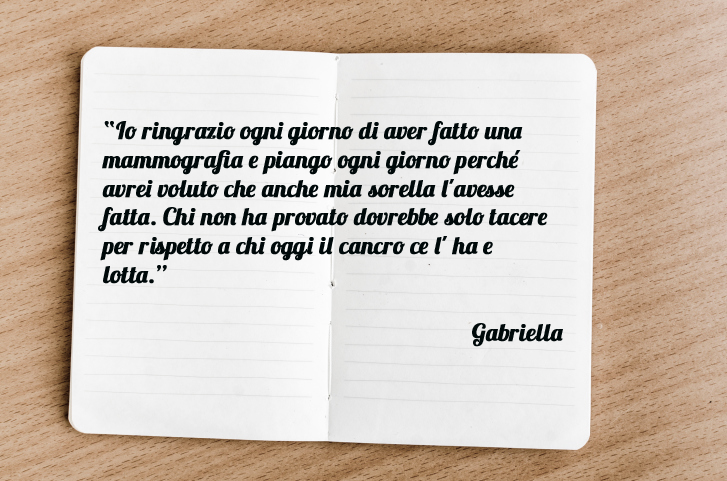 Una risposta quella di <a href="/gabrielladoneda/">Gabriella Doneda</a> che vale più di mille parole #mammografia #umbertoveronesi