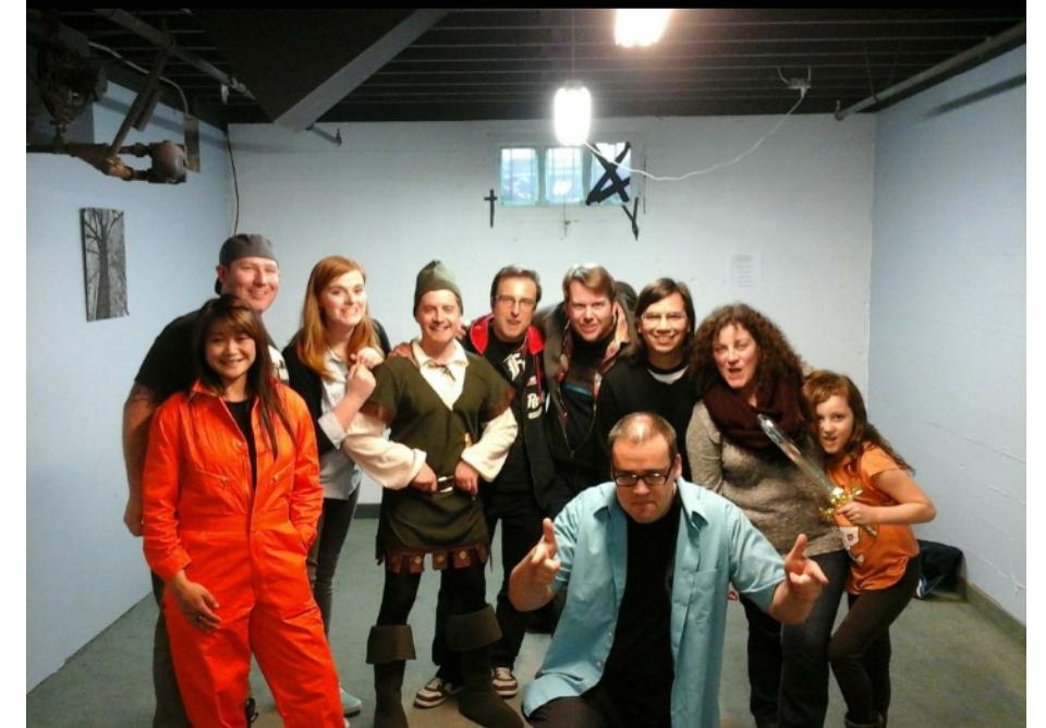 OnScreenMB's tweet image. MB companies who participated in @cinecoup  @GenerationO_ @FrackinZombies @AdvancedWizards having a blast!