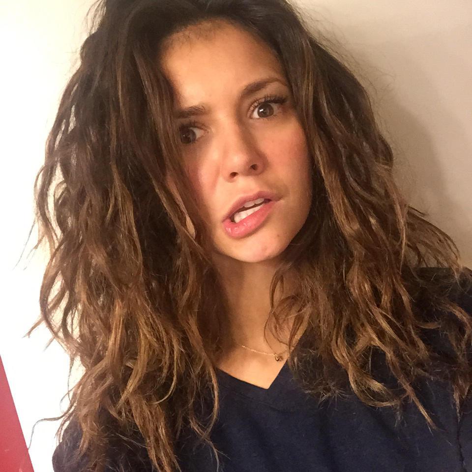 Nina Dobrev Curly Hair