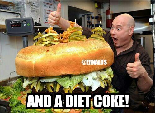GymMemesGainz's tweet photo. And a diet coke! 😂😂 #gym #Gymlife #Lifting #Gymmemes #GAINS #fitness #workout #diet #dietcoke #GymMotivation #GymTime http://t.co/hEnrJtj8gZ