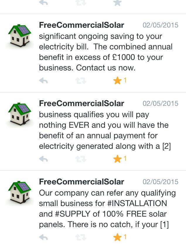 Loads of small businesses taking advantage. Contact us now to see if your eligible solar_panels_@hotmail.com #Free