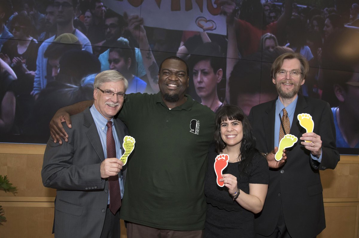 MikeKlag's tweet photo. Cory Bradley, Kelly King, David Holtgrave and I commit to follow in footsteps of #EngageBaltimore to help our city http://t.co/AoDZQxiUBa