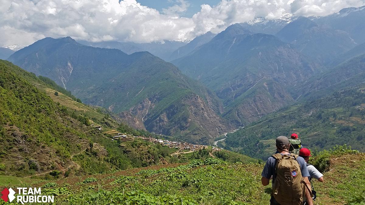 TeamRubicon's tweet photo. A team of medics set out to bridge the gap on #OpTenzing & made the six-hour trek to the villages of Bulgaun & Baruwa http://t.co/s6BZNnqRBd