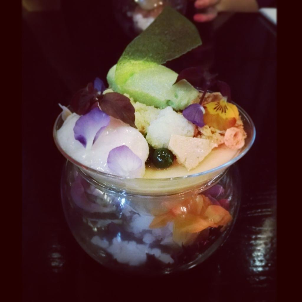 Tonight <a href="/TattuMCR/">wroustia</a> with <a href="/ClaireHalliwel1/">Claire Halliwell</a>  Incredible food. Possibly one of the best desserts ever. #Manchester #Tattu