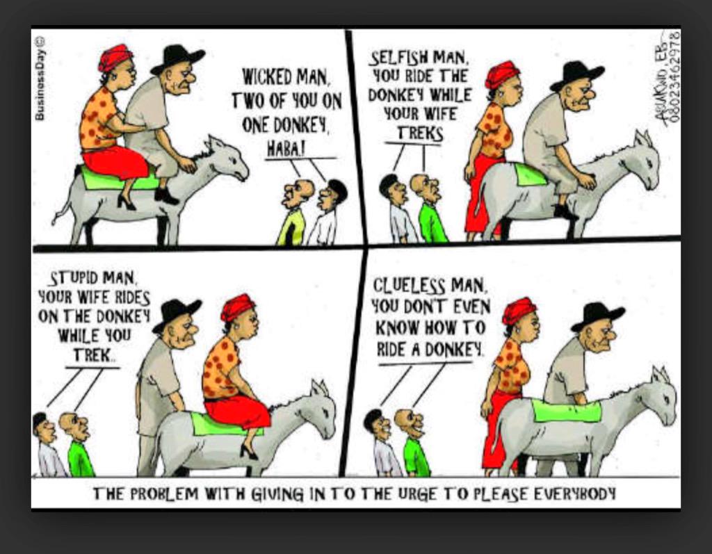 apapun yang kita lakukan. orang pasti akan selalu mengomentari. dibawa sabar aja.