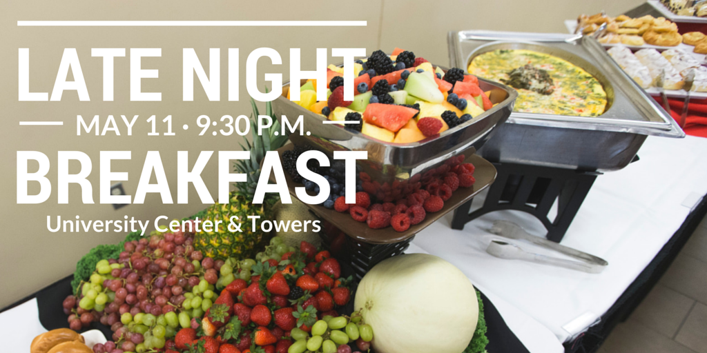 SEMissouriState's tweet photo. Redhawks: Don't miss Late Night Breakfast tonight in the UC &amp; Towers at 9:30 p.m. #tradition http://t.co/804To6B703