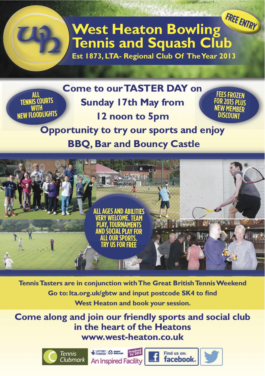 WestHeaton's tweet photo. Taster Day @westheaton on Sunday http://t.co/mTI8reTdSz