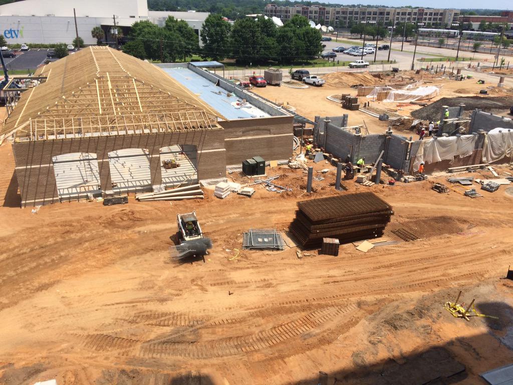 Gamecock Football on Twitter "Construction coming along for the