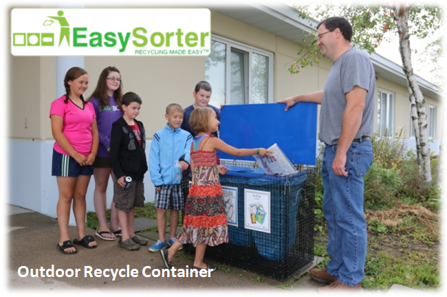 EasySorter's tweet image. Keep your parks and playgrounds clean and green with @EasySorter #recycle containers.