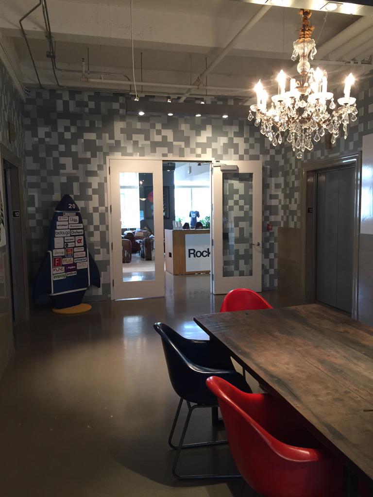 PamRPortman's tweet photo. Sometimes you walk into a work space and are inspired. Nice job @RocketSpace. http://t.co/SLFCQJxofU