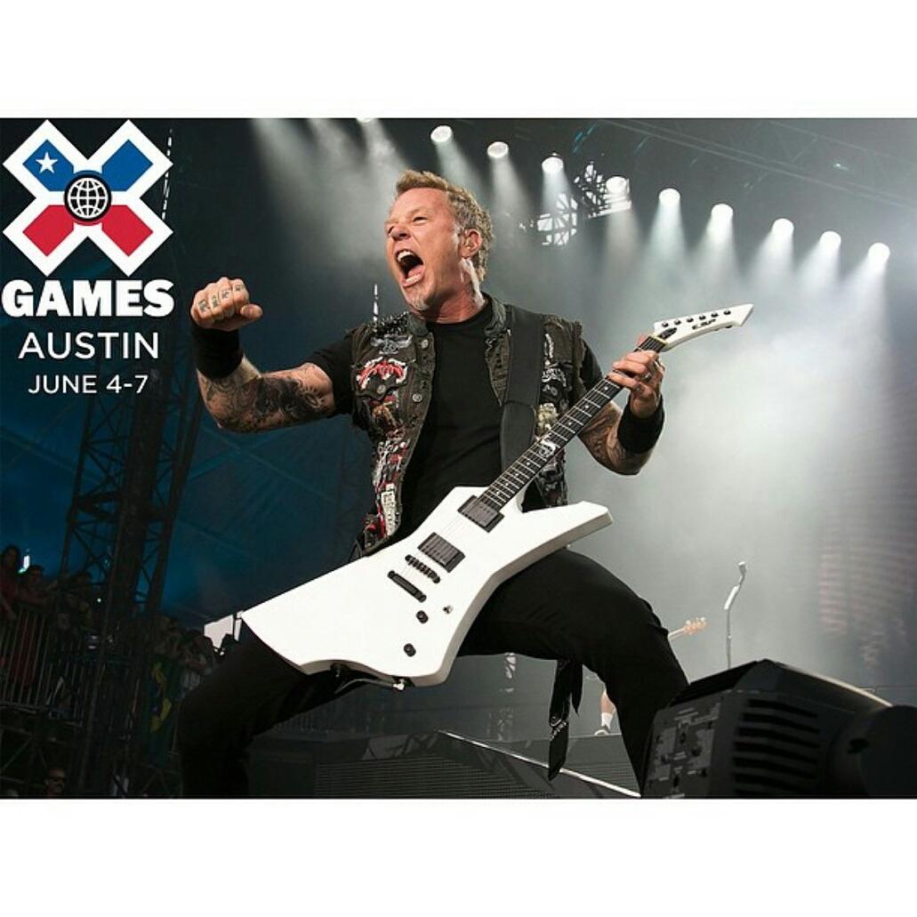 outdoortechmex's tweet photo. #XGames anunció que #Metallica va a tocar el 6 de junio en la competición de #ActionSports mas grande del mundo!!! http://t.co/ewoWfANsGV