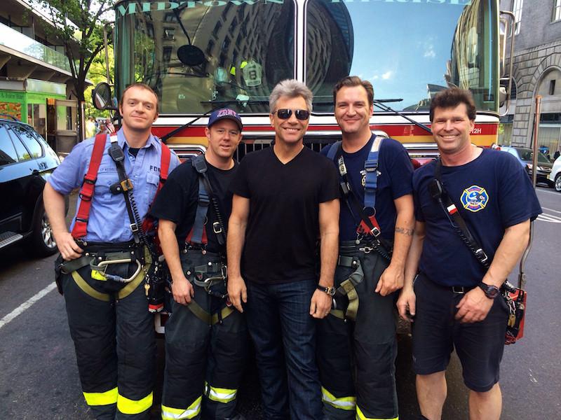 Thanks to all Firemen and Police for all they do! -JBJ
