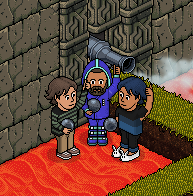 HabboTra's tweet photo. Lavorando al prossimo evento... che gas, frà! #Stefyx @cribius #Venturus #cemagnamm #HTStaff http://t.co/u4NZbhyVkY