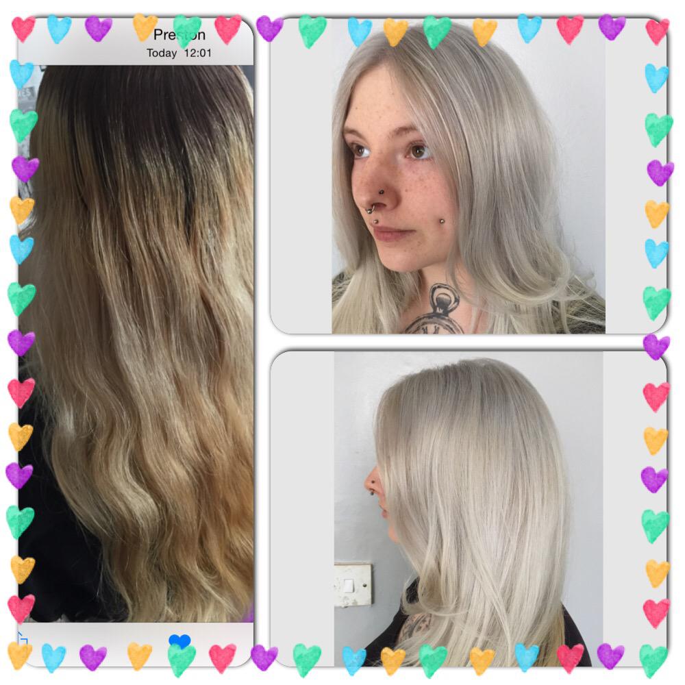 Conor Lewis Flanagan On Twitter Before After Silver Hair