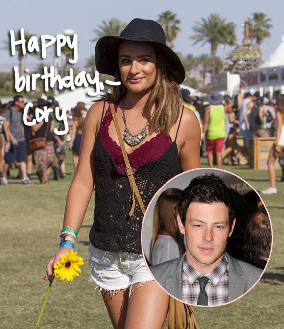 Xploref Introducing Lea Michele Remembers The Late Cory Monteith On His Proudly Xploref 