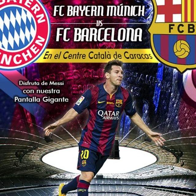 elgeorge1976's tweet photo. Llego el día Ven al @CentreCatalaCcs a ver con la @PenyaFCBdeCCS el partido de vuelta de la Champions,  Te esperamos. http://t.co/L43i1IIsrK