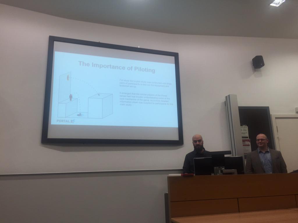 ResearchThing's tweet image. Pilots are very important when planning and running sessions @researcthing #studentux Tom &amp;amp; Ara